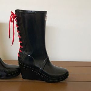 Hunter Boots. Size 8